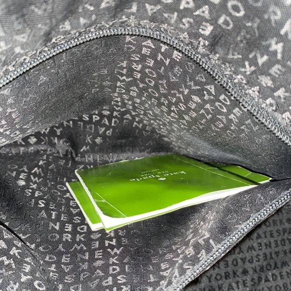 Kate Spade BLACK VELVET WITH PEARLS Laurel Way Mini Reiley - Picture 10 of 10